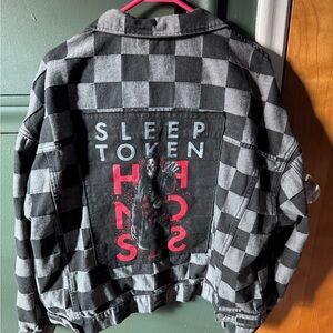 Custom Sleep Token Denim Jacket